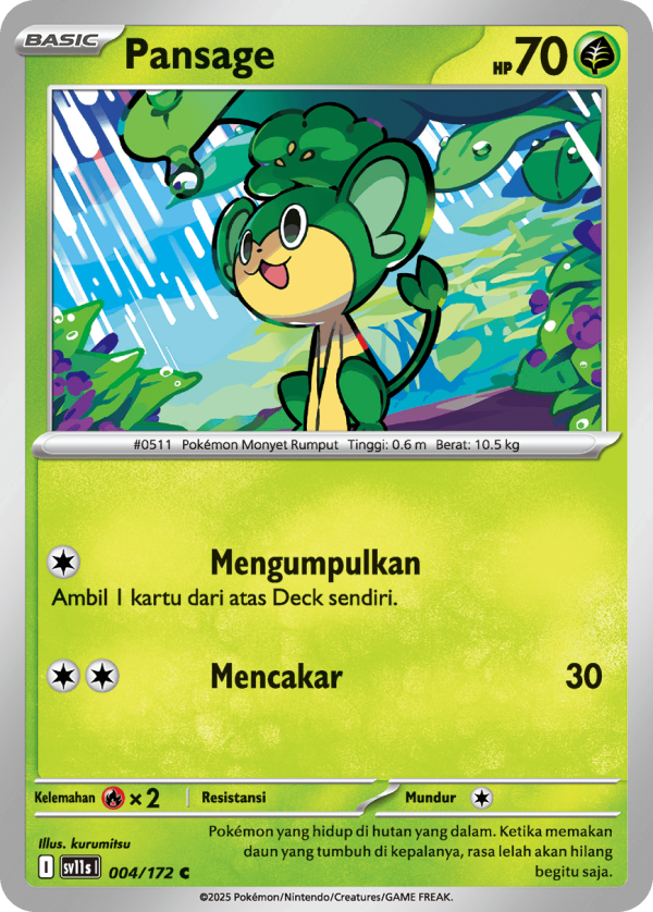 Pansage | C | SV11S