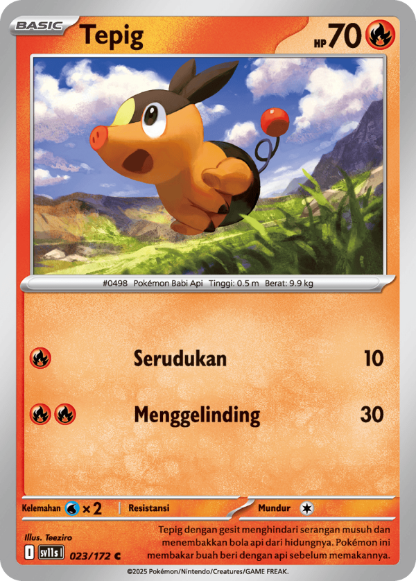 Tepig | C | SV11S