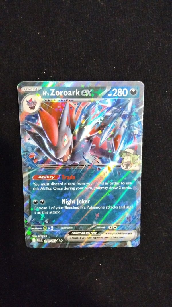 N's Zoroark ex - 098/159 - SV09: Journey Together (JTG)