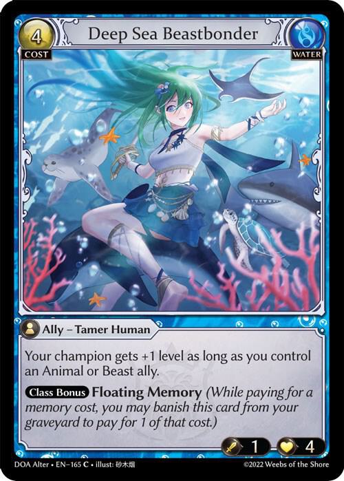 Deep Sea Beastbonder - C (Non Foil) EN-165 (DOA)
