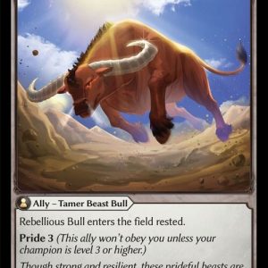 Rebellious Bull - C (Non Foil) EN-104 (DOA)