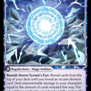 Storm Tyrant's Eye - R (Non Foil) EN-061 (DOA)