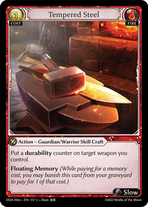 Tempered Steel - U (Non Foil) EN-157 (DOA)