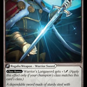 Warrior's Longsword - U (Non Foil) EN-058 (DOA)