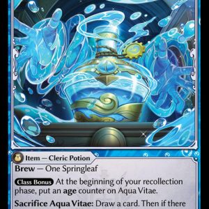 Aqua Vitae - U (Non Foil) EN-104 (MRC)
