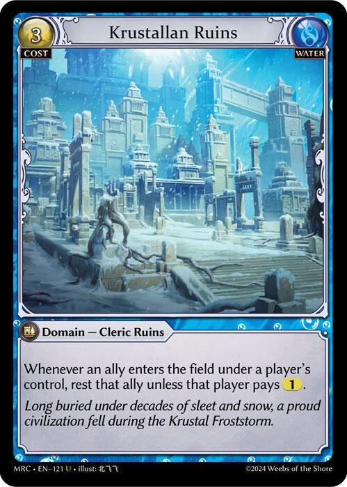 Krustallan Ruins - U (Non Foil) EN-121 (MRC)