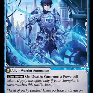 Powered Swordsman - C (Non Foil) EN-127 (MRC)