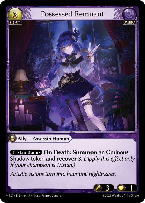 Possessed Remnant - U (Non Foil) EN-184 (MRC)