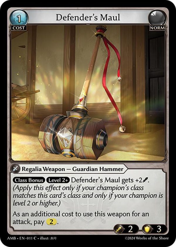 Defender's Maul - C (Non Foil) EN-011 (AMB)