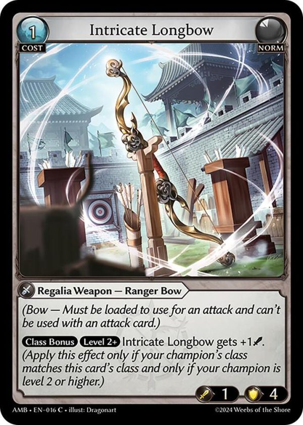 Intricate Longbow - C (Non Foil) EN-016 (AMB)
