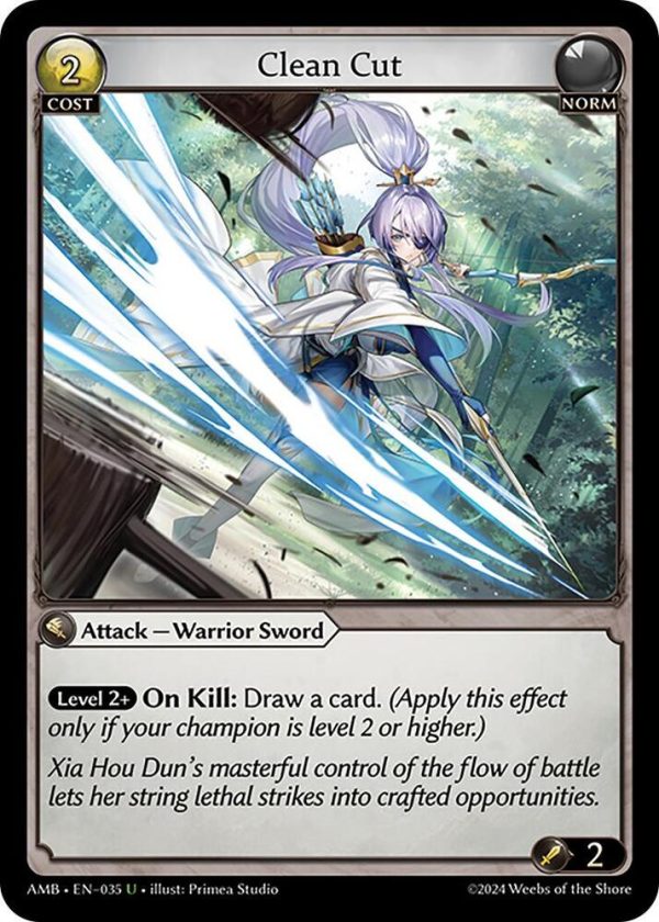 Clean Cut - U (Non Foil) EN-035 (AMB)