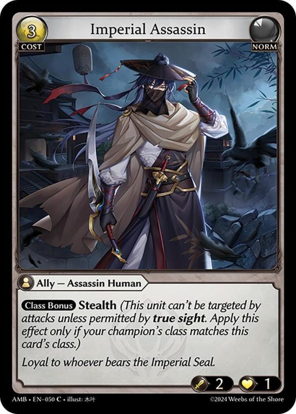 Imperial Assassin - C (Non Foil) EN-050 (AMB)