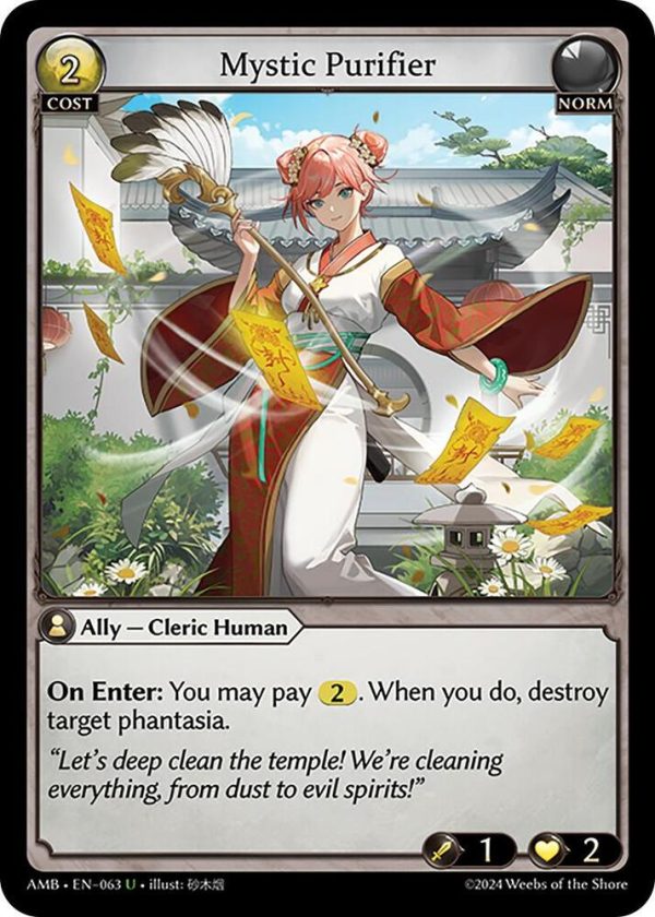 Mystic Purifier - U (Non Foil) EN-063 (AMB)