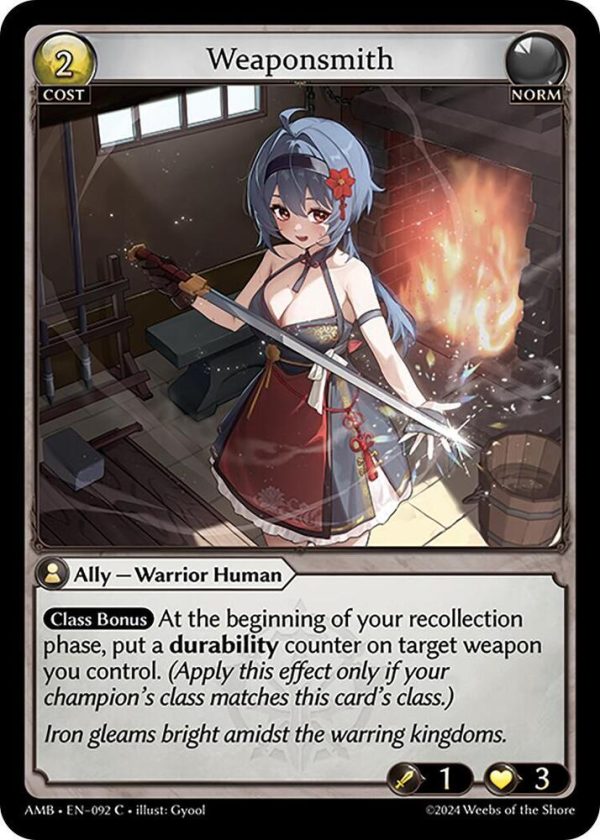Weaponsmith - C (Non Foil) EN-092 (AMB)