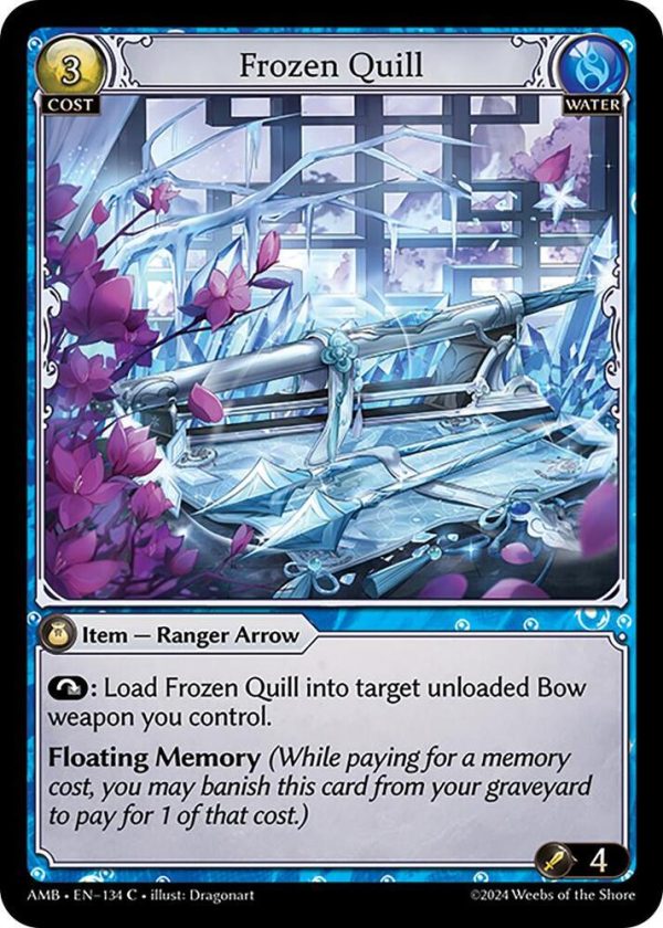 Frozen Quill - C (Non Foil) EN-134 (AMB)