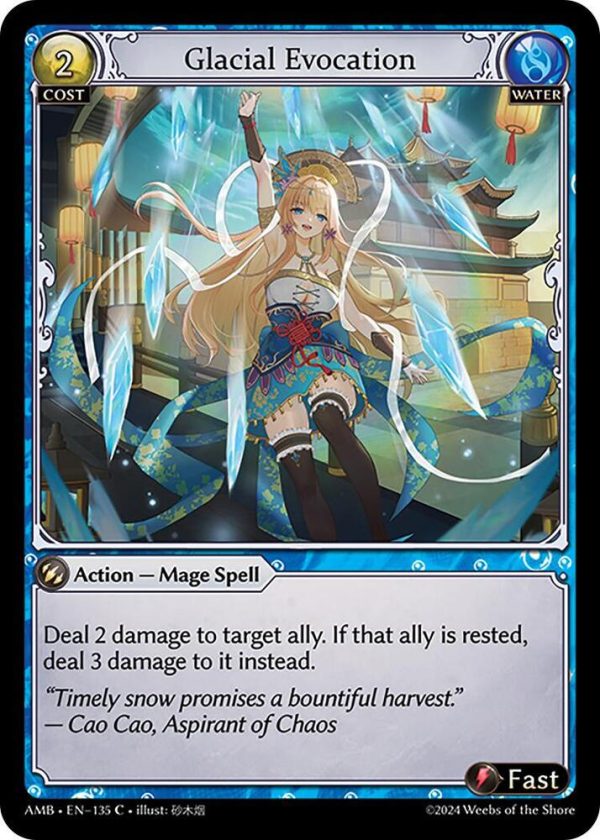Glacial Evocation - C (Non Foil) EN-135 (AMB)