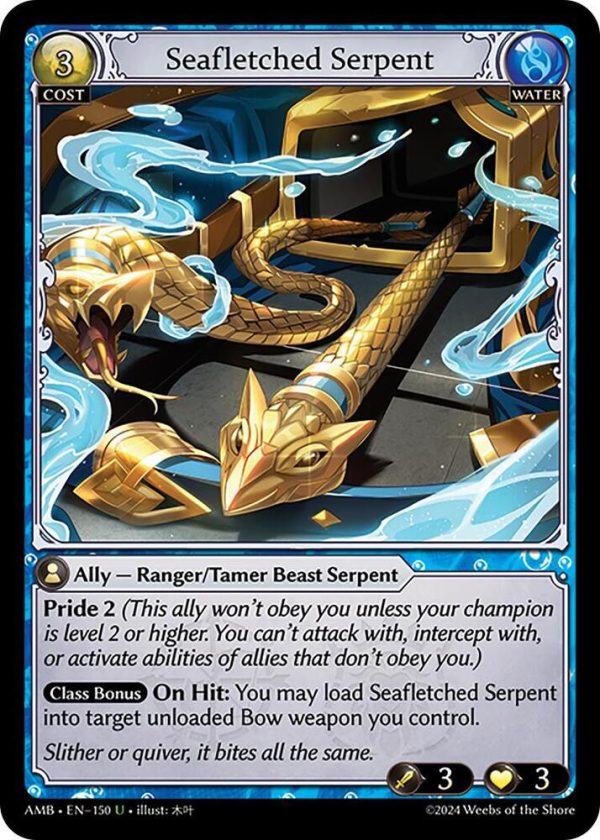 Seafletched Serpent - U (Non Foil) EN-150 (AMB)