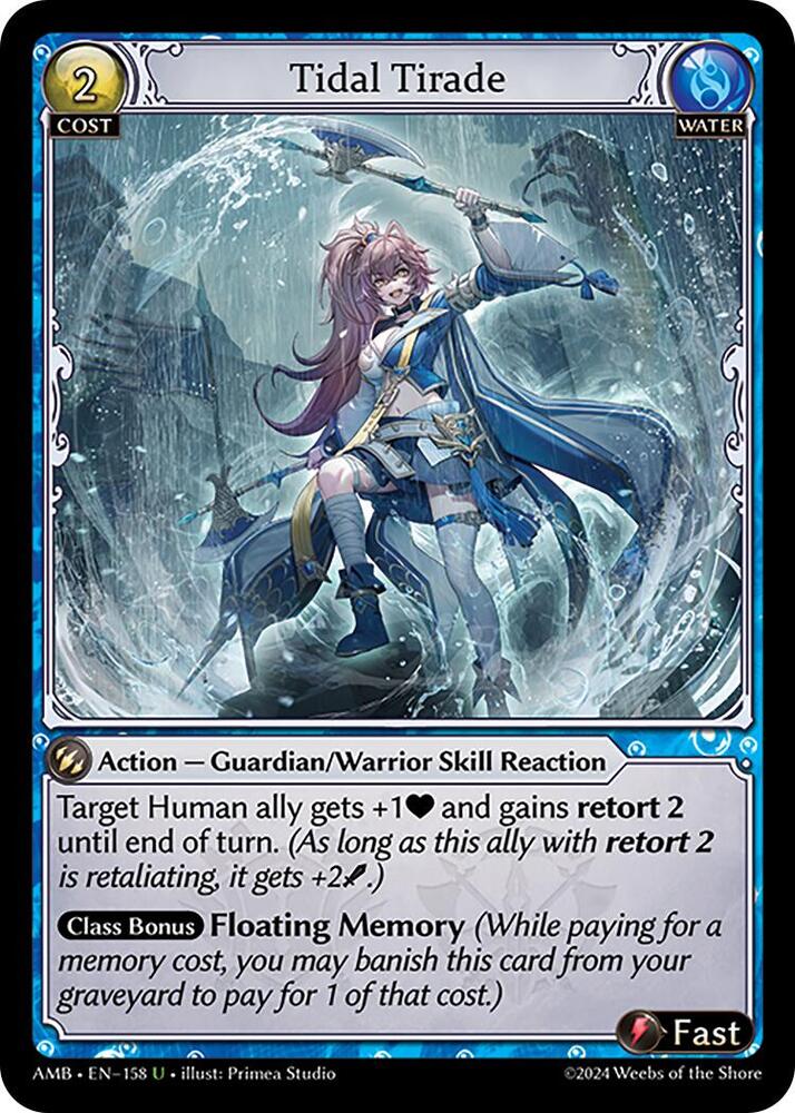 Tidal Tirade - U (Non Foil) EN-158 (AMB)