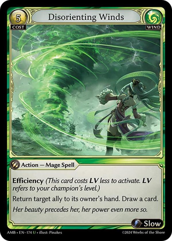 Disorienting Winds - U (Non Foil) EN-174 (AMB)