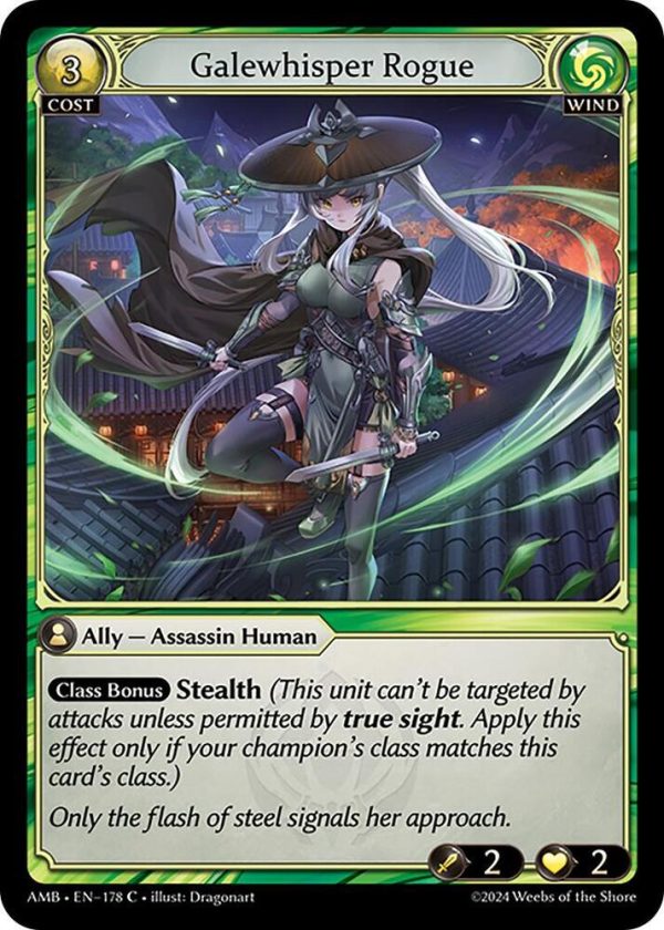 Galewhisper Rogue - C (Non Foil) EN-178 (AMB)