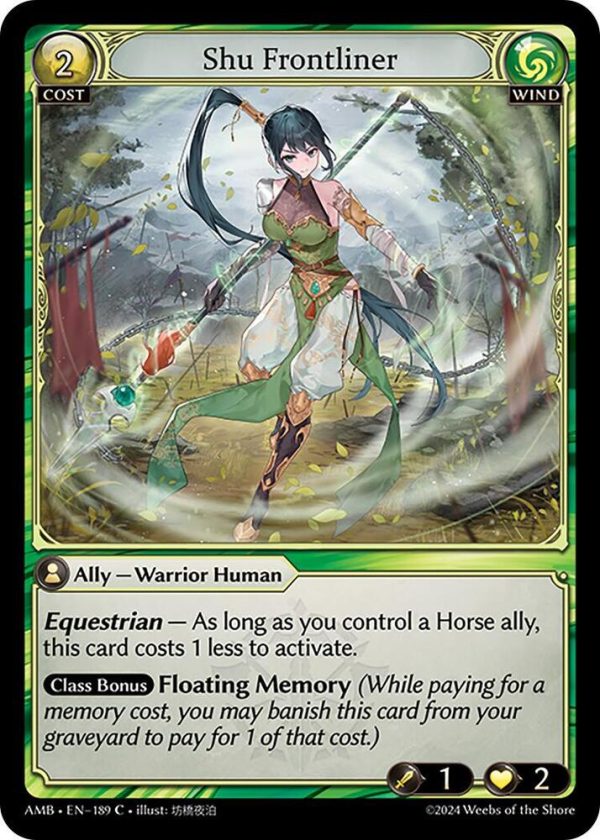 Shu Frontliner - C (Non Foil) EN-189 (AMB)