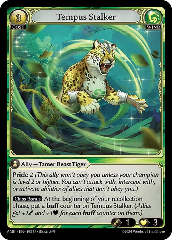 Tempus Stalker - u (Non Foil) EN-193 (AMB)