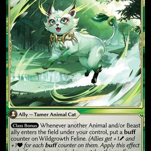 Wildgrowth Feline - C (Non Foil) EN-197 (AMB)