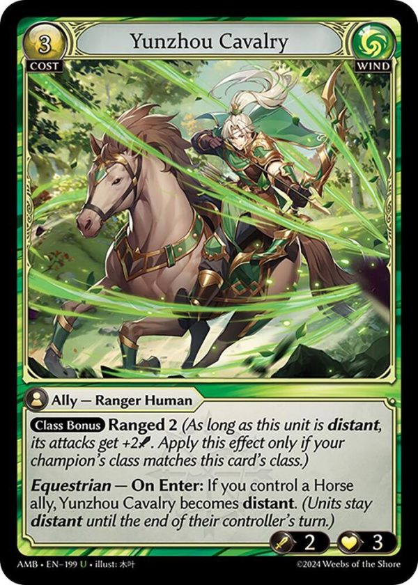 Yunzhou Cavalry - U (Non Foil) EN-199 (AMB)