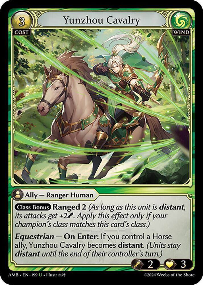 Yunzhou Cavalry - U (Non Foil) EN-199 (AMB)