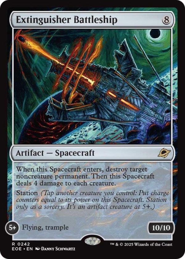Extinguisher Battleship - Edge of Eternities (EOE)