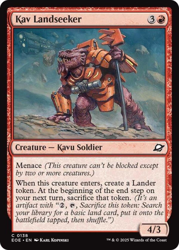 Kav Landseeker - Edge of Eternities (EOE)