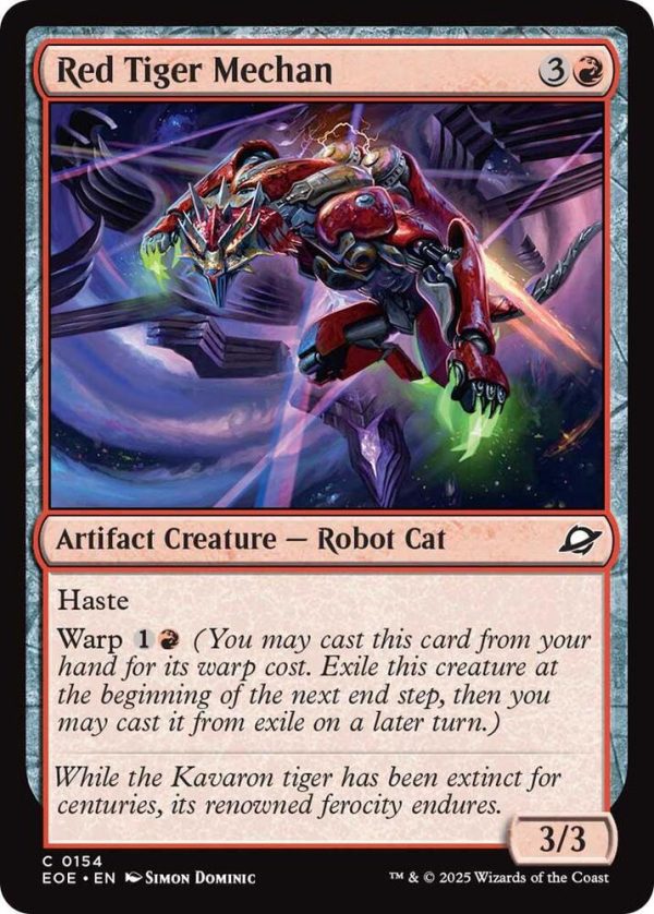 Red Tiger Mechan - Edge of Eternities (EOE)
