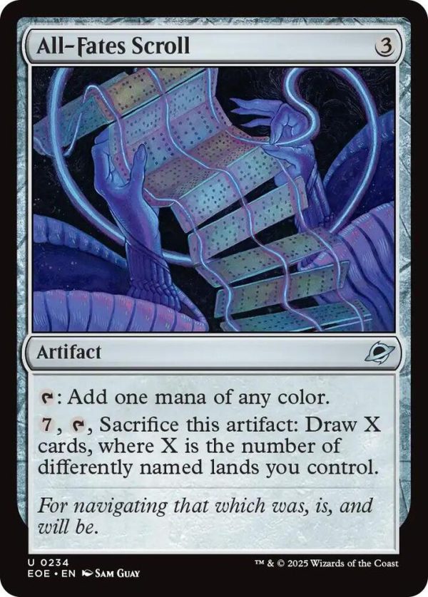 All-Fates Scroll - Edge of Eternities (EOE)