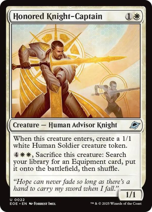 Honored Knight-Captain - Edge of Eternities (EOE)