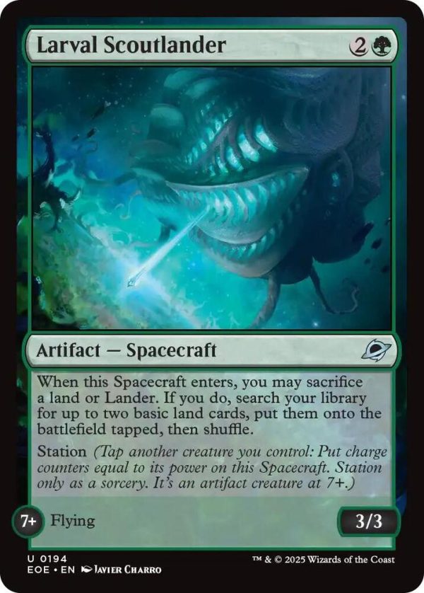 Larval Scoutlander - Edge of Eternities (EOE)
