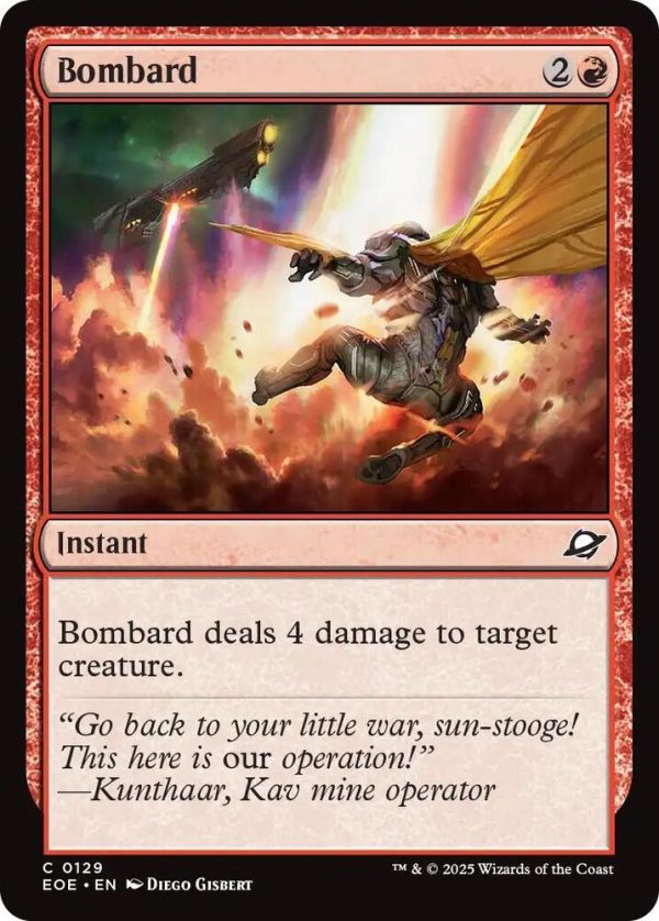 Bombard - Edge of Eternities (EOE)