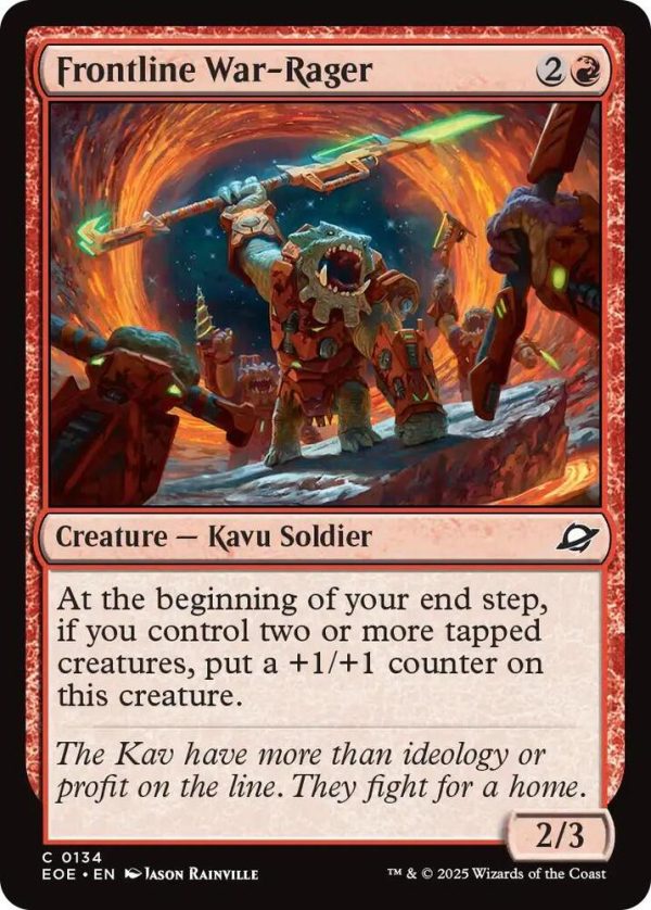 Frontline War-Rager - Edge of Eternities (EOE)