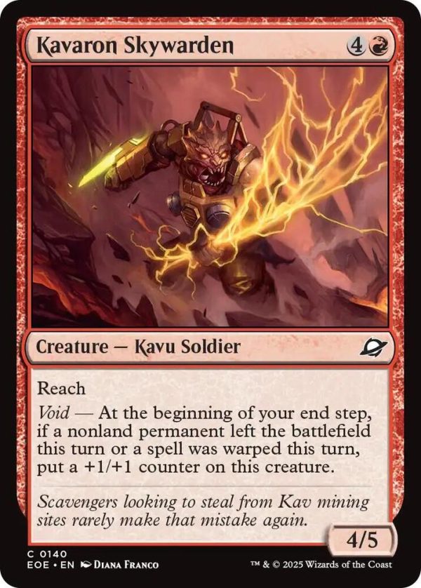 Kavaron Skywarden - Edge of Eternities (EOE)