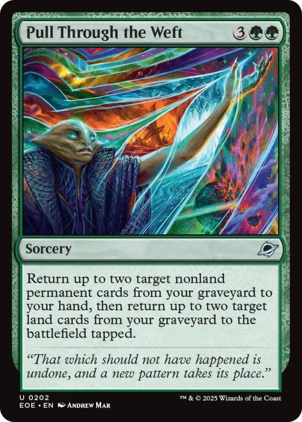 Pull Through the Weft - Edge of Eternities (EOE)