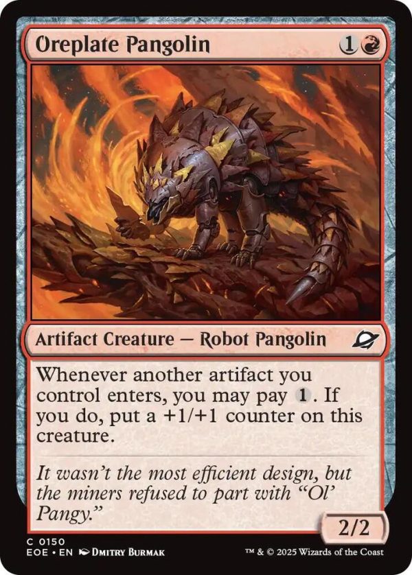 Oreplate Pangolin - Edge of Eternities (EOE)