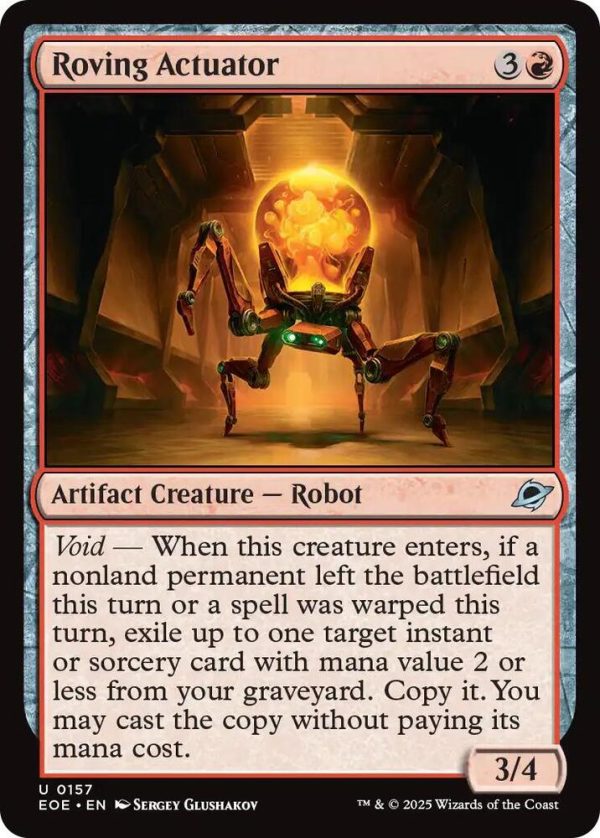 Roving Actuator - Edge of Eternities (EOE)