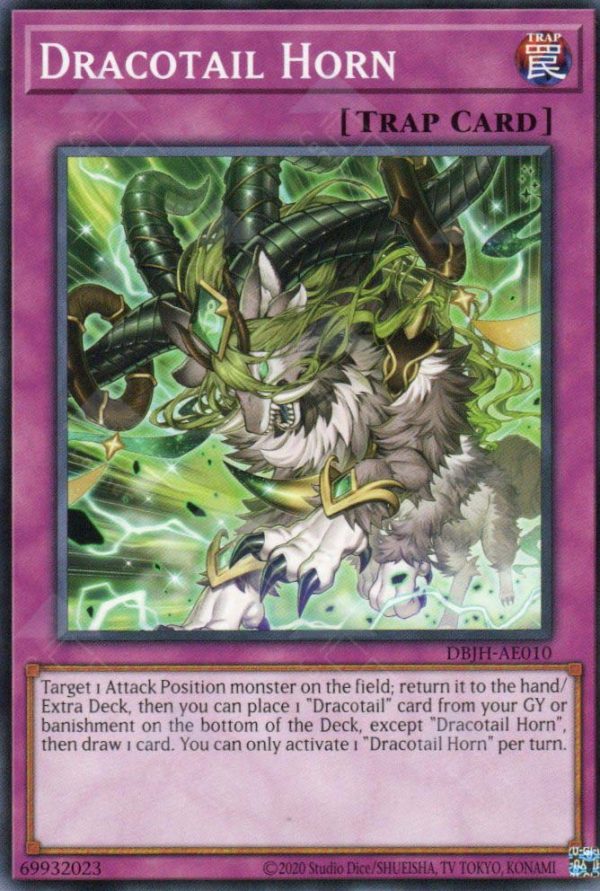 Dracotail Horn | Rarity | DBJH-AE010