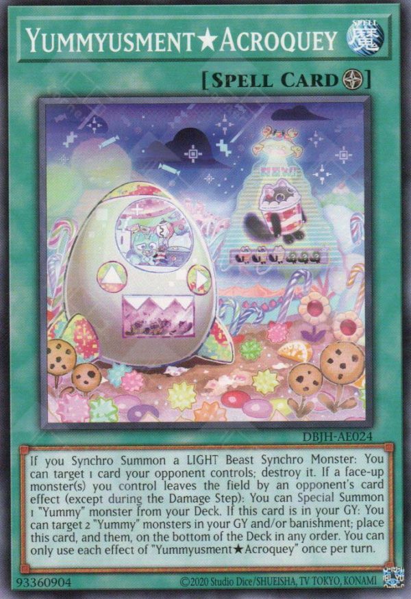 Yummyusment★Acroquey | Rarity | DBJH-AE024