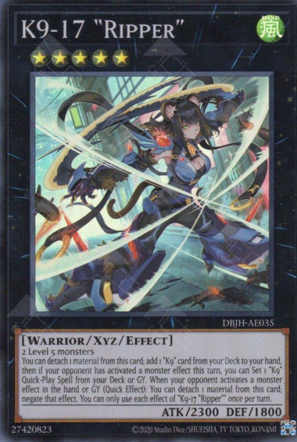 K9-17 "Ripper | Super Rare | DBJH-AE035