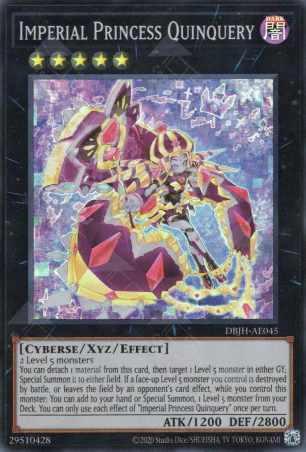 Imperial Princess Quinquery | Super Rare | DBJH-AE045