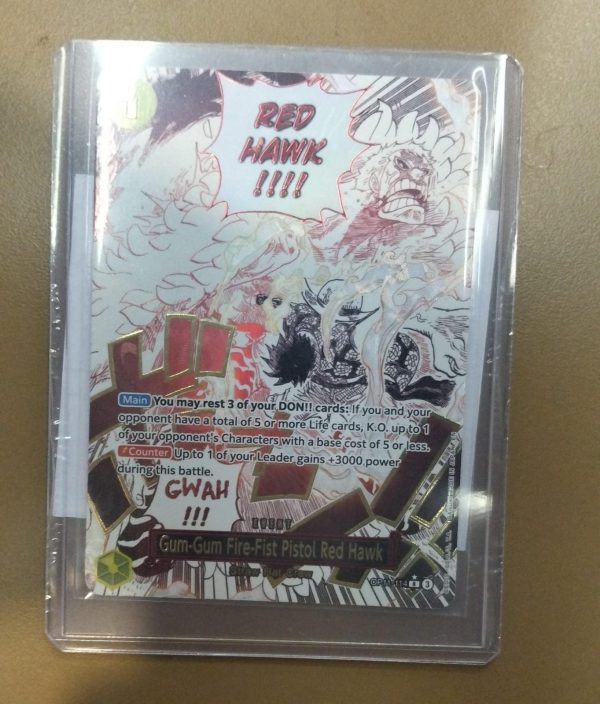 R★ Gum-Gum Fire-Fist Pistol Red Hawk (Ext-Art) OP11 english
