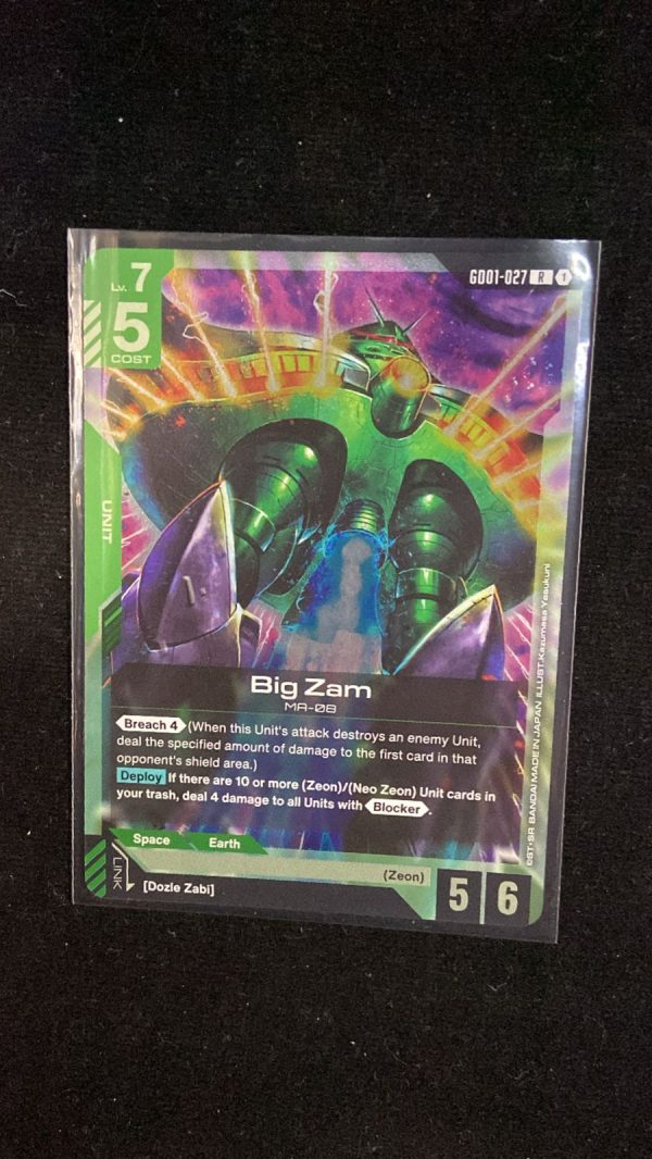 R Big Zam (GD01-027) english