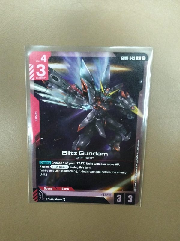 R Blitz Gundam (GD01-049) english