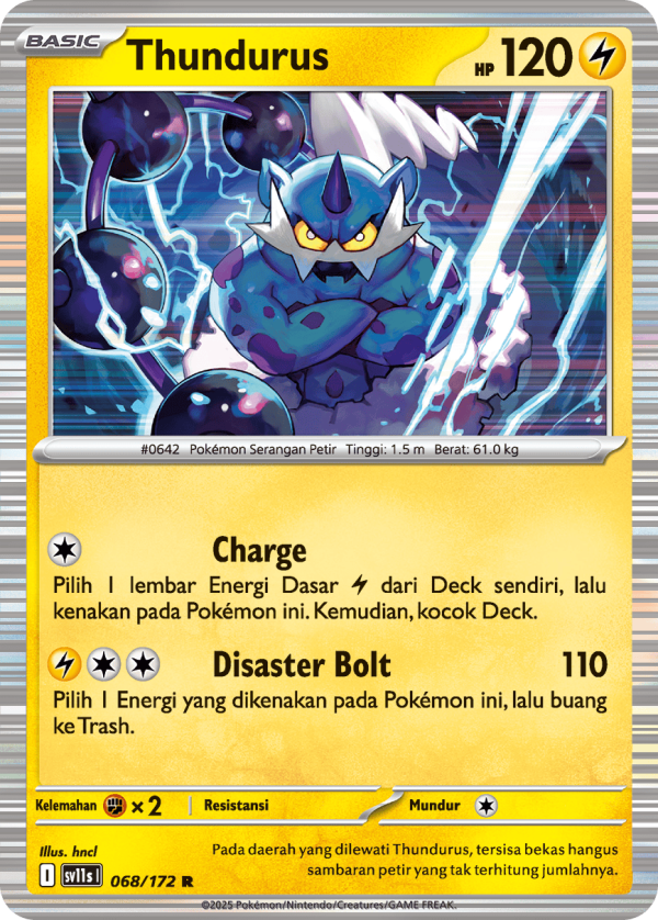 Thundurus | R | SV11S