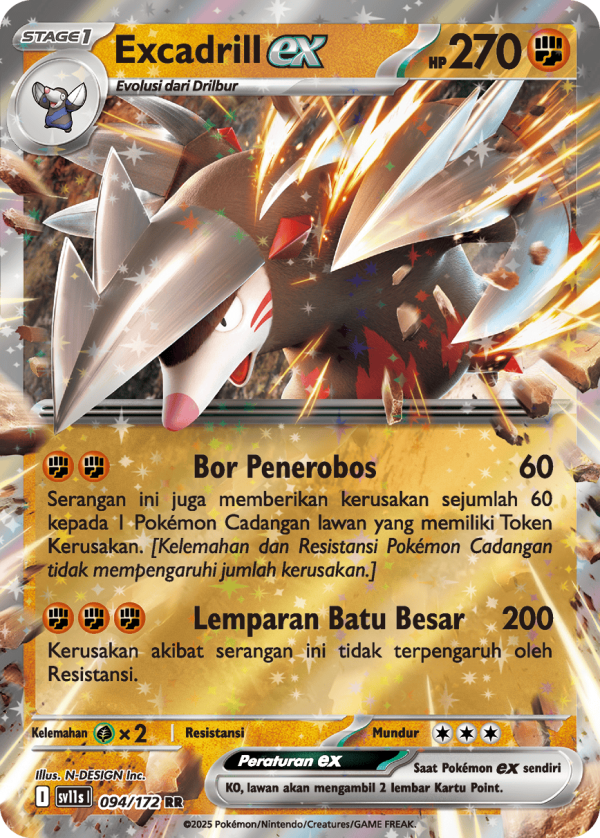 Excadrill ex | RR | SV11S